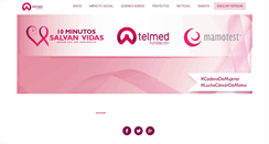 Desktop Screenshot of fundaciontelmed.org